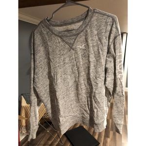 Gray Hollister sweatshirt